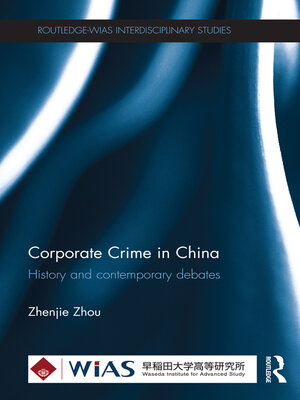 cover image of Corporate Crime in China